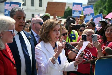 Speaker Pelosi Delivering Remarks