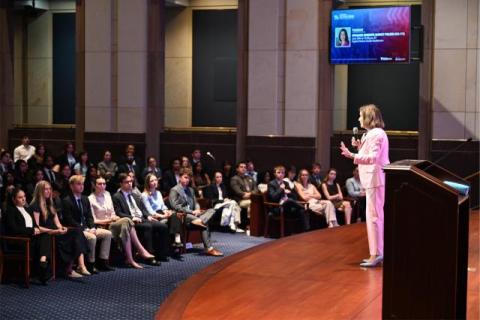 Speaker Pelosi Delivering Remarks