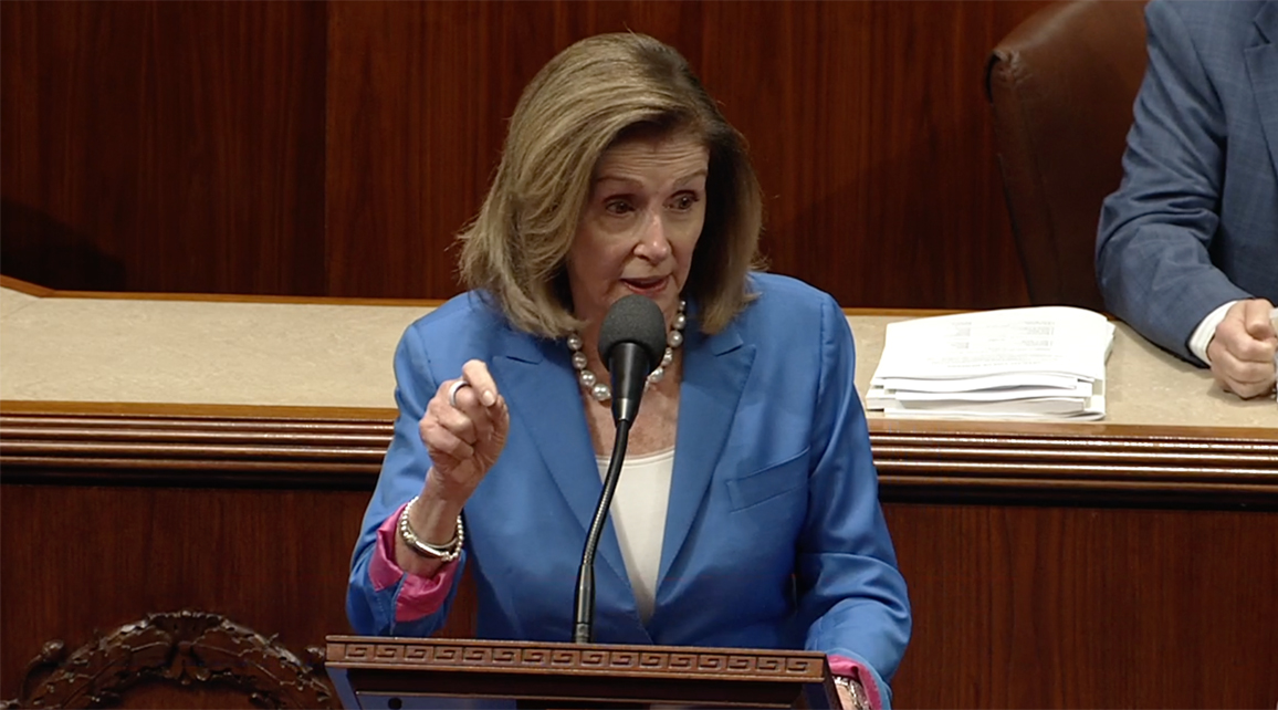 Speaker Pelosi Delivering Remarks