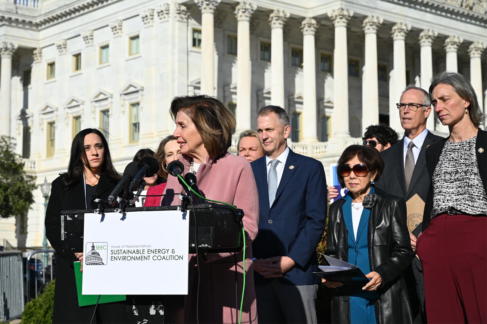 Speaker Pelosi Delivering Remarks