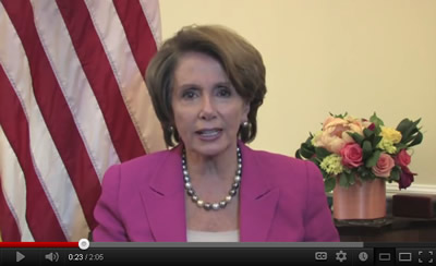 Congresswoman Pelosi celebrates LGBT Pride Month