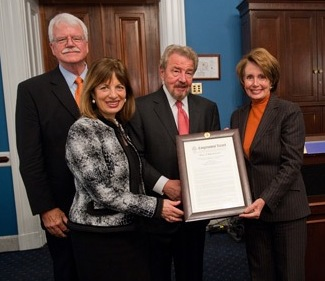 Congresswoman Pelosi Celebrates Dr. Corrigan