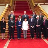 Democratic Leader Nancy Pelosi and her bipartisan delegation met Thursday with  President Park Geun  hye of the Republic of Korea.  