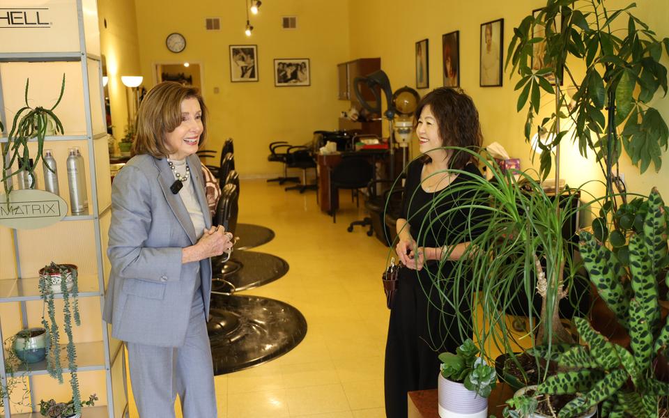 Speaker Pelosi Delivering Remarks