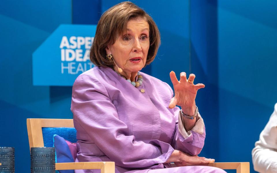 Speaker Emerita Pelosi Delivering Remarks