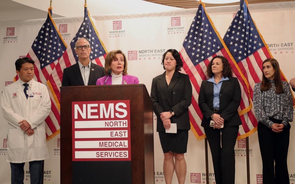 Speaker Pelosi Delivering Remarks
