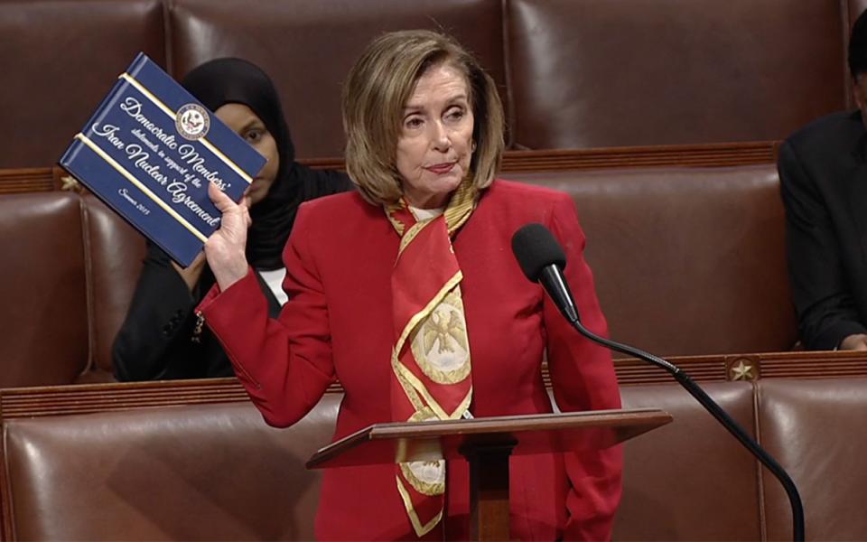 Speaker Pelosi Delivering Remarks
