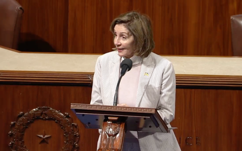 Speaker Pelosi Delivering Remarks