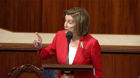Speaker Pelosi Delivering Remarks