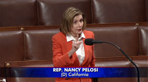 Speaker Pelosi Delivering Remarks