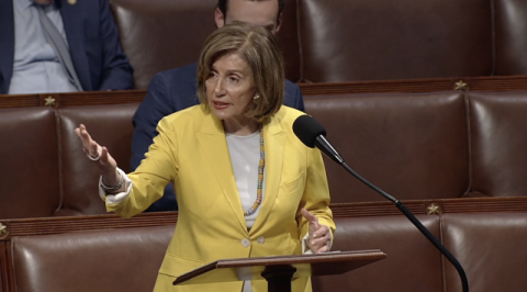 Speaker Pelosi Delivering Remarks