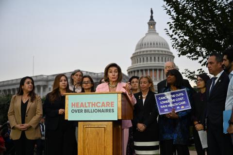 Speaker Pelosi Delivering Remarks