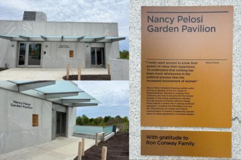 Speaker Pelosi Garden Pavilion