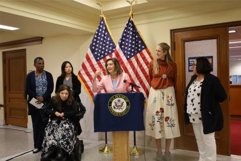 Speaker Pelosi Delivering Remarks