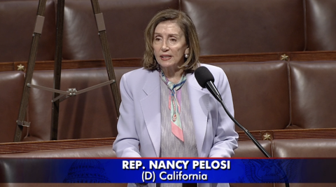 Speaker Pelosi Delivering Remarks