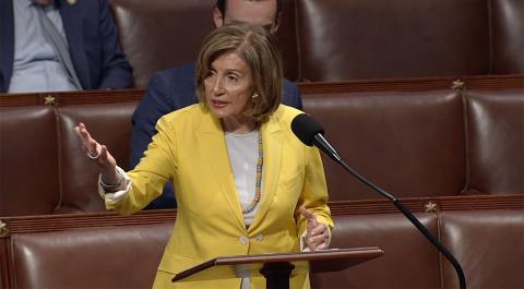 Speaker Pelosi Delivering Remarks