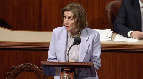 Speaker Pelosi Delivering Remarks