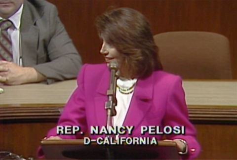 Speaker Pelosi Delivering Remarks