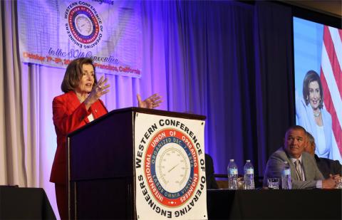 Speaker Pelosi Delivering Remarks