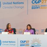 Congresswoman Nancy Pelosi meets with this year’s Goldman Environmental Prize recipients – six individuals who have made a profound impact in their communities and throughout the world by fighting for environmental justice.