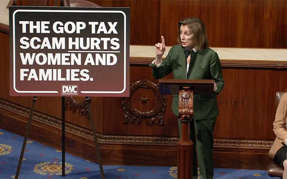 Speaker Pelosi Delivering Remarks